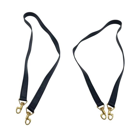 Gucci Vintage Leather Black Antique Gold Hardware 2Way Bag W/Dust bag - Picture 6 of 16